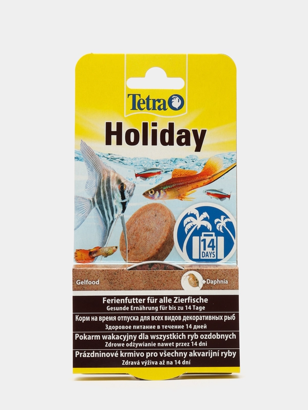 Корм для рыб Tetra Holiday 30г корм желе на 14 дней