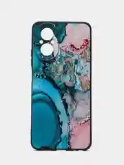Фуксия чехол для Realme C67 с принтом, с рисунком (Реалми С67)