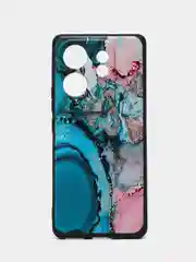 Фуксия чехол для Infinix Zero 30 4G с принтом, с рисунком (Зеро 30 4 Джи)