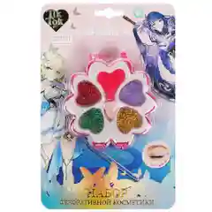 Косметика детская TIK TOK GIRL, тени с блестками, аппликатор