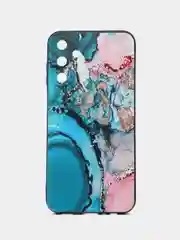 Фуксия чехол для Samsung Galaxy A15 с принтом, с рисунком (Самсунг Галакси А15)