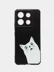 Бронзовый чехол для Xiaomi Poco X6 5G с принтом, с рисунком (Поко Икс 6 5 Джи)