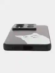 Белый чехол для Xiaomi Poco X6 5G с принтом, с рисунком (Поко Икс 6 5 Джи)