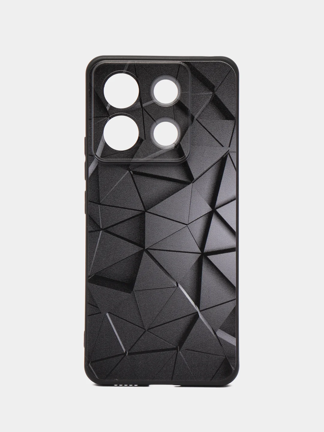 Тёмно-серый чехол для Xiaomi Poco X6 5G с принтом, с рисунком (Поко Икс 6 5 Джи)