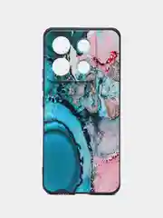 Фуксия чехол для Xiaomi Poco X6 5G с принтом, с рисунком (Поко Икс 6 5 Джи)