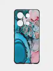 Фуксия чехол для Infinix NOTE 30 VIP с принтом, с рисунком (Нот 30 Вип)