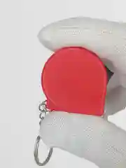 Красный мини рулетка брелок измерительная