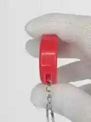 Красный мини рулетка брелок измерительная