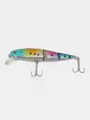 Лазурный воблер секционный, 3-ех составной, 3D, 15-16 г, 105 мм
