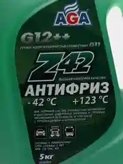 Антифриз AGA Z42 G12++ зеленый