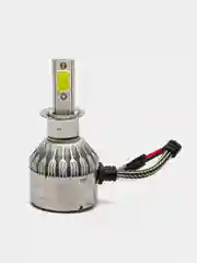 Лед лампы светодиодная Led C6 H4, H1, H11 (6000k) 36w 3800Lm (2 Шт)