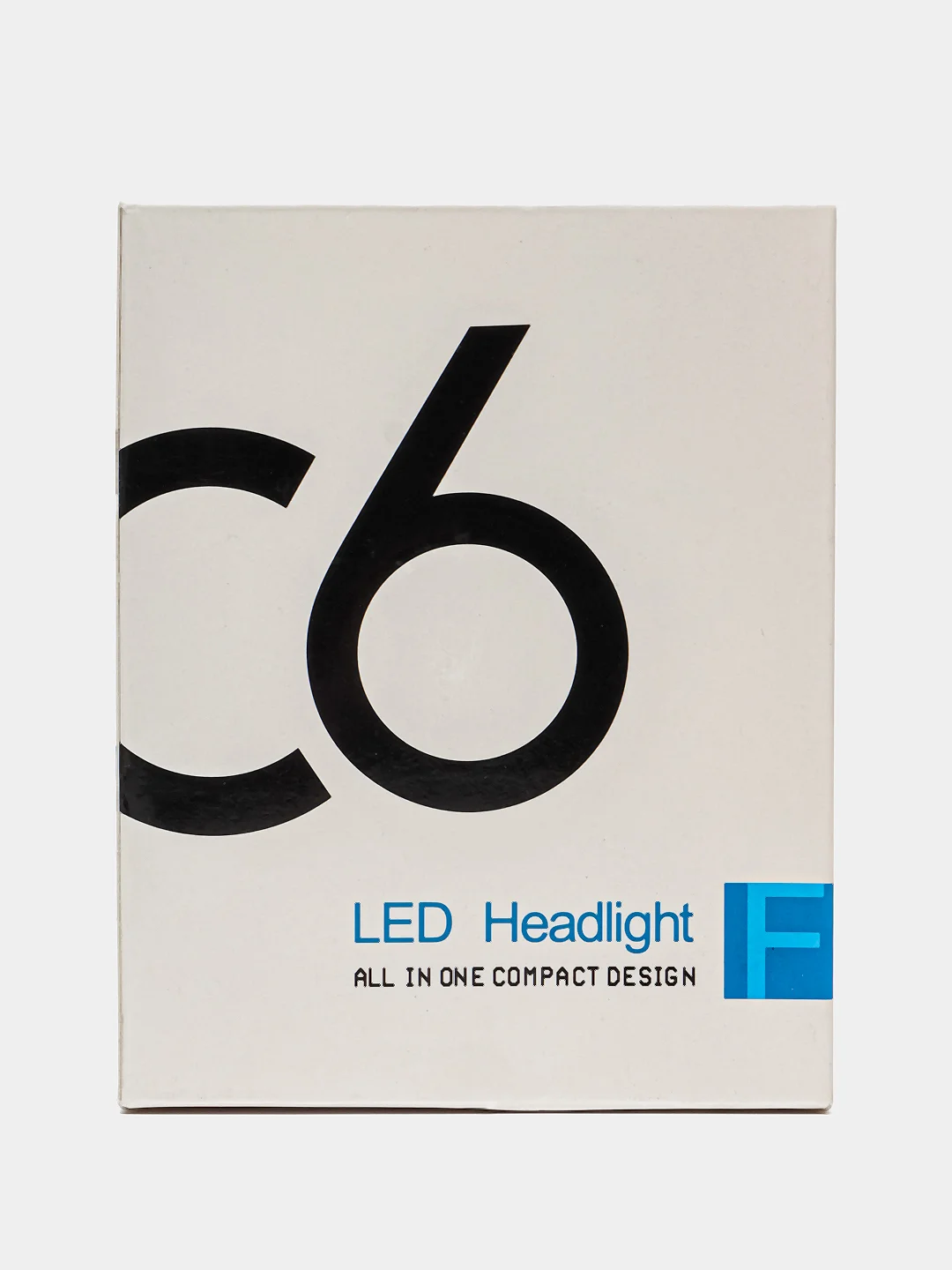 Лед лампы светодиодная Led C6 H4, H1, H11 (6000k) 36w 3800Lm (2 Шт)