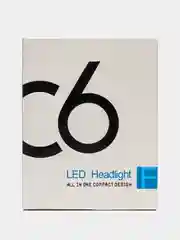Лед лампы светодиодная Led C6 H4, H1, H11 (6000k) 36w 3800Lm (2 Шт)