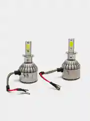 Лед лампы светодиодная Led C6 H4, H1, H11 (6000k) 36w 3800Lm (2 Шт)