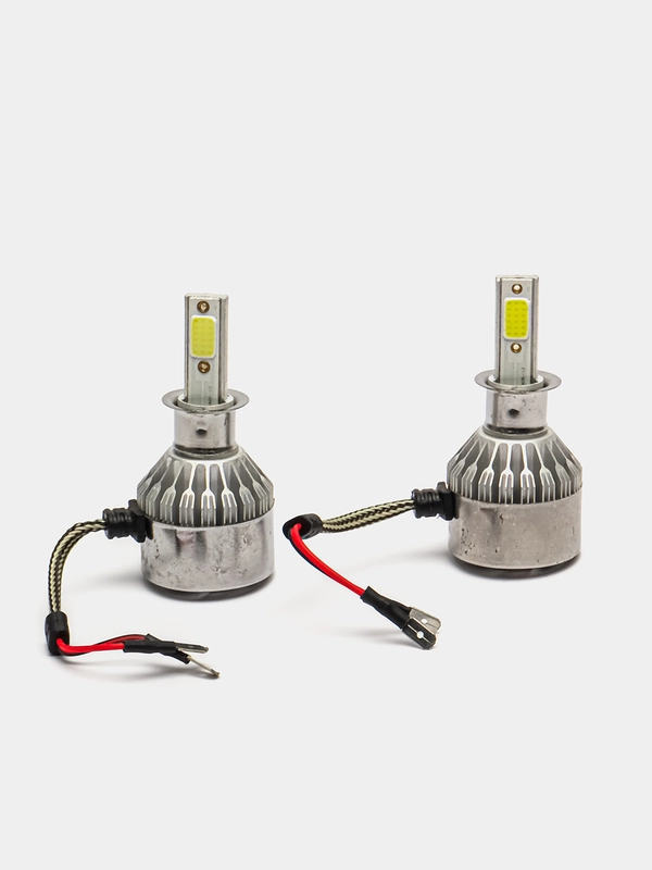 Лед лампы светодиодная Led C6 H4, H1, H11 (6000k) 36w 3800Lm (2 Шт)
