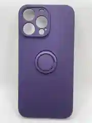 Пурпурный чехол для iphone 14 pro/14 pro max,чехол для айфон с подставкой, с колечком