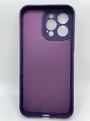 Пурпурный чехол для iphone 14 pro/14 pro max,чехол для айфон с подставкой, с колечком