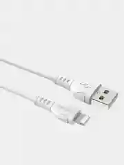Белый кабель iPhone Lightning BOROFONE BX51 1м, 2.4A