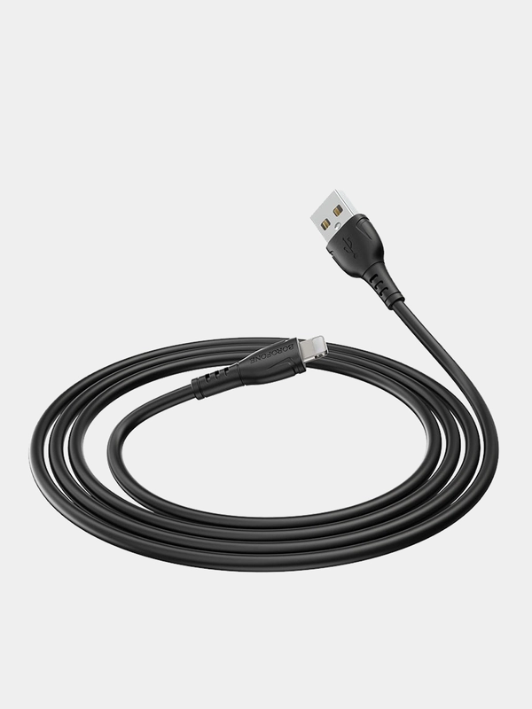 Кабель iPhone Lightning BOROFONE BX51 1м, 2.4A