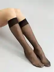 Черный гольфы женские Giulia MAREA 20 lycra (2 п.)
