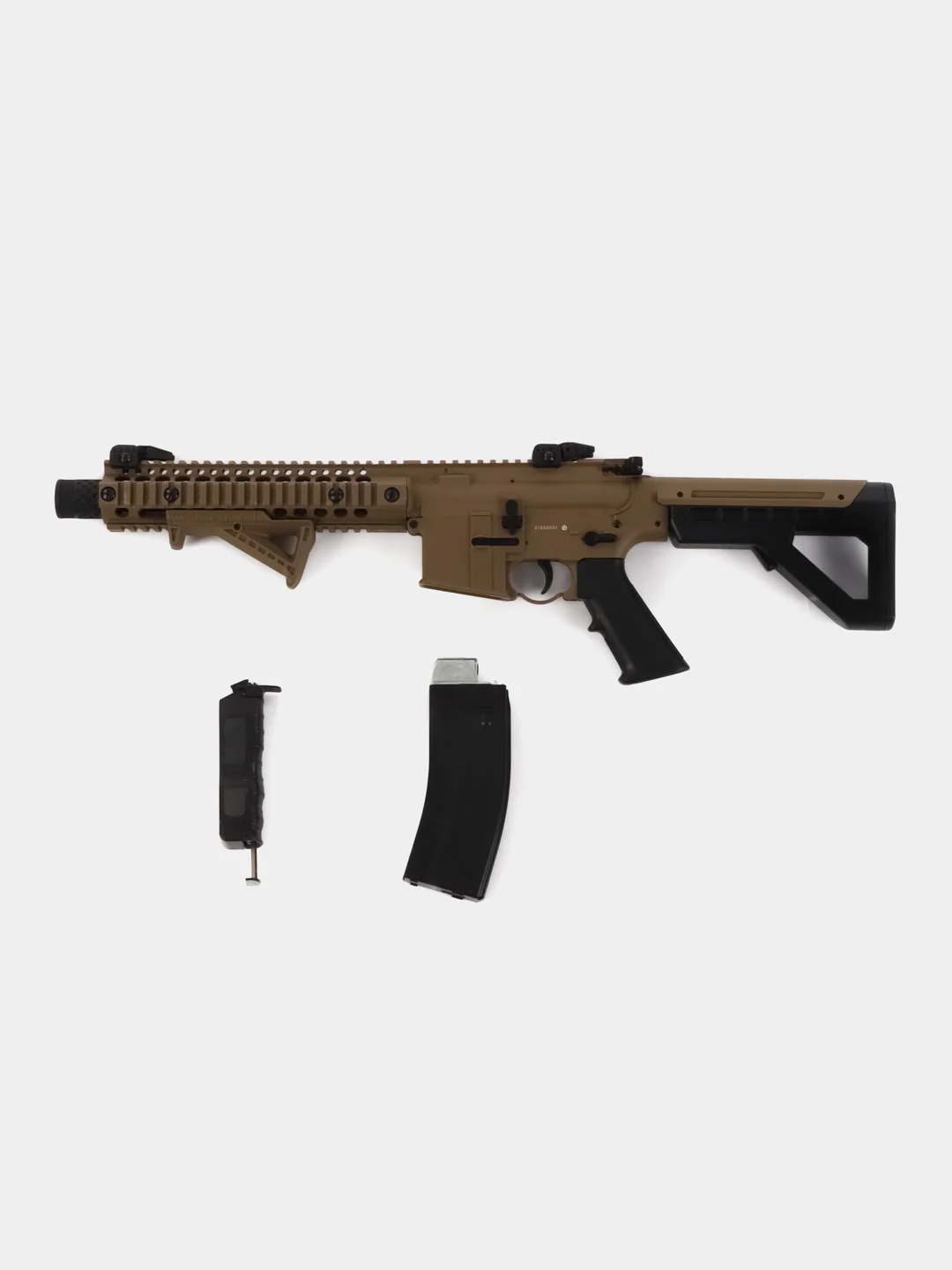 Пневматическая винтовка Crosman DPMS SBR Full Auto M16, М4, 3Дж, на баллончиках СО2