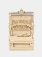 Многослойная деревянная раскраска 3D раскраска Платформа Гарри Поттер
