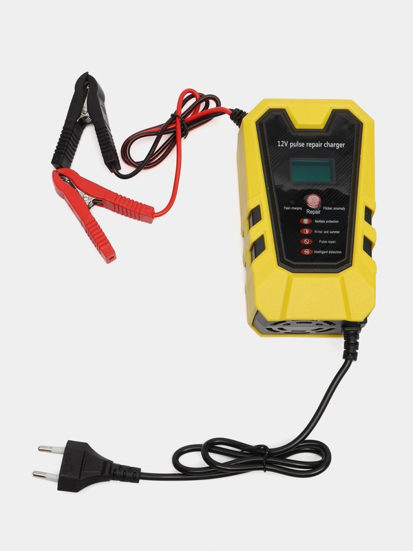 Зарядное устройство для аккумулятора автомобиля, мото, автоматическое, 12V-6A (4-100ah)