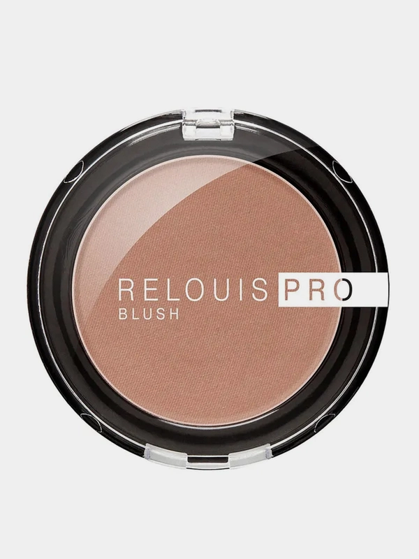 Румяна компактные RELOUIS PRO BLUSH, тон 75 BROWN SUGAR, 5 г