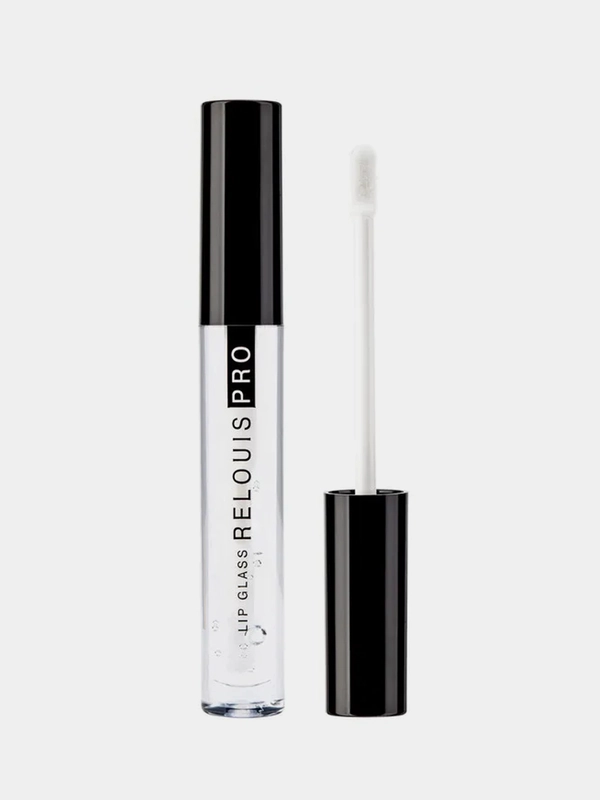 Блеск для губ RELOUIS PRO Lip Glass, с эффектом жидкого стекла, тон 00 прозрачный, 3 мл