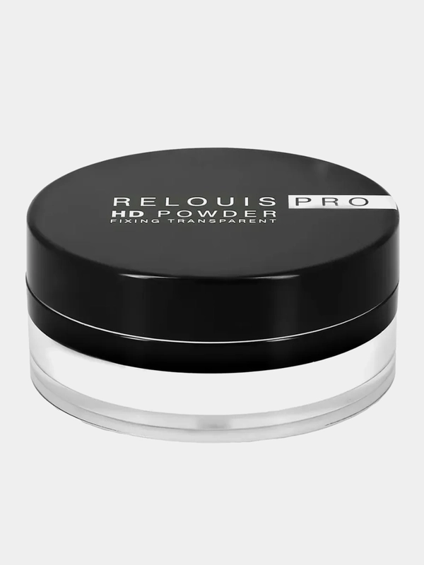 Пудра фиксирующая RELOUIS PRO HD POWDER, прозрачная, 10 г