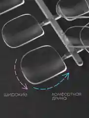 Гелевые типсы для наращивания ногтей