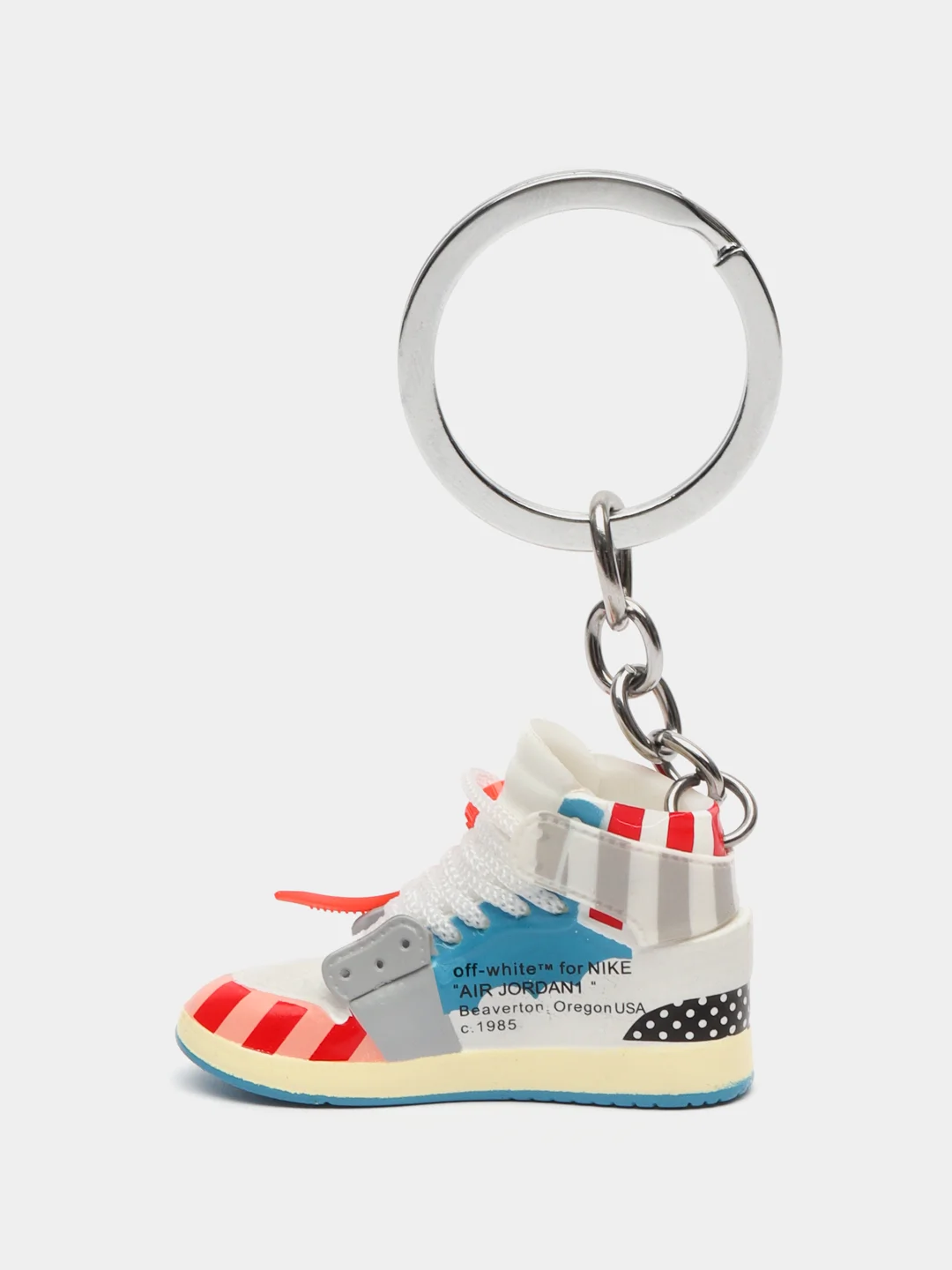 Прозрачный брелок-игрушка "Кроссовок Nike" для ключей, сумки, рюкзака