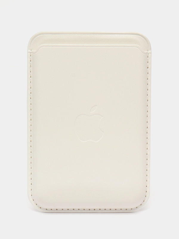 Картхолдер (визитница) MagSafe Leather Wallet для Apple iPhone с логотипом