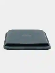 Индиго картхолдер (визитница) MagSafe Leather Wallet для Apple iPhone с логотипом