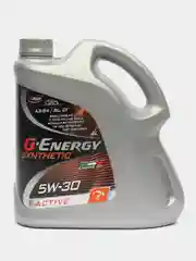 G-Energy Synthetic Active 5W-30 масло моторное, А3/В4 / SL, CF