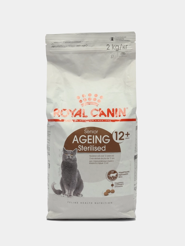Корм для стерилизованных кошек старше 12 лет Royal Canin Senior Ageing 12+ Sterilised 2кг