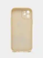 Белый чехол на айфон 11 12 13 14 15 16 Pro Max Plus, силиконовый для iPhone
