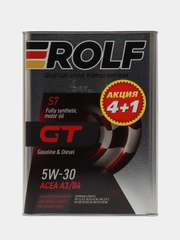 ROLF 5W-30 Масло моторное, Синтетическое A3/B4,API SL/ CF