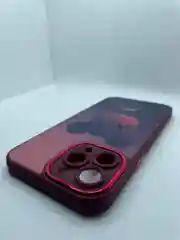 Бордовый чехол для iPhone 12 Pro/ 12 Pro Max/ 13 pro/ 13 Pro Max/ 14 pro/14 Pro Max, с принтом
