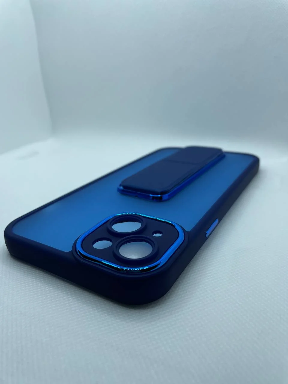Синий чехол для iPhone 12 Pro/ 12 Pro Max/ 13 pro/ 13 Pro Max/ 14 pro/14 Pro Max, с принтом