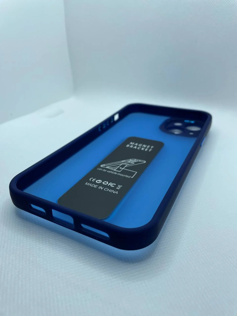 Синий чехол для iPhone 12 Pro/ 12 Pro Max/ 13 pro/ 13 Pro Max/ 14 pro/14 Pro Max, с принтом