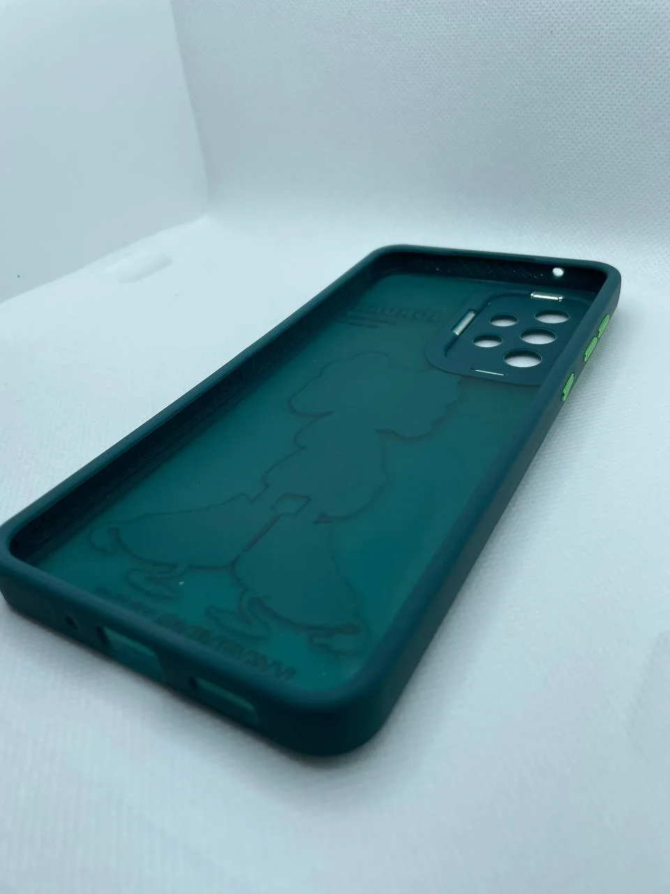 Зеленый чехол для телефона Samsung galaxy A33, с принтом, с подставкой