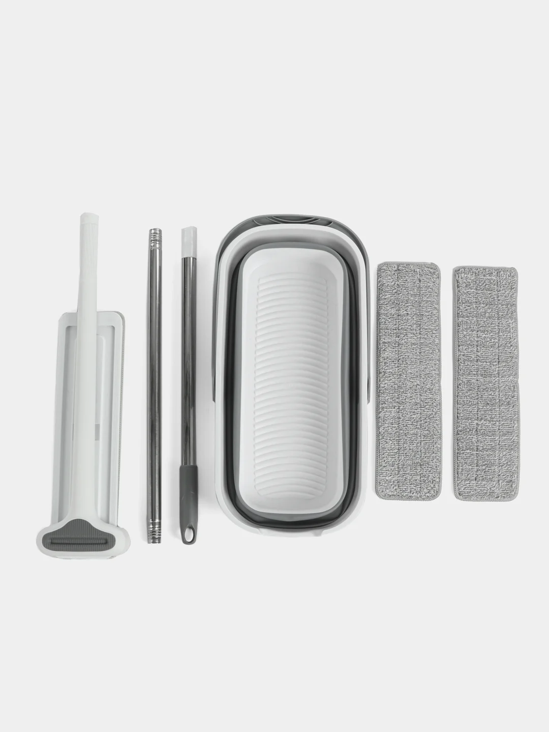 Белый ручная швабра с отжимом KBM2038 Xiaomi KaringBee, складное ведро, KBM2038 Pro