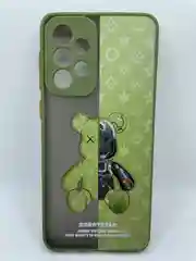 Лайм чехол для телефона Samsung galaxy A33, с принтом, с подставкой