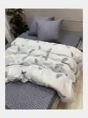 Постельное белье 1,5 сп / 2 спальное / евро / семейный Поплин ivSubelIa "Феникс", 70x70