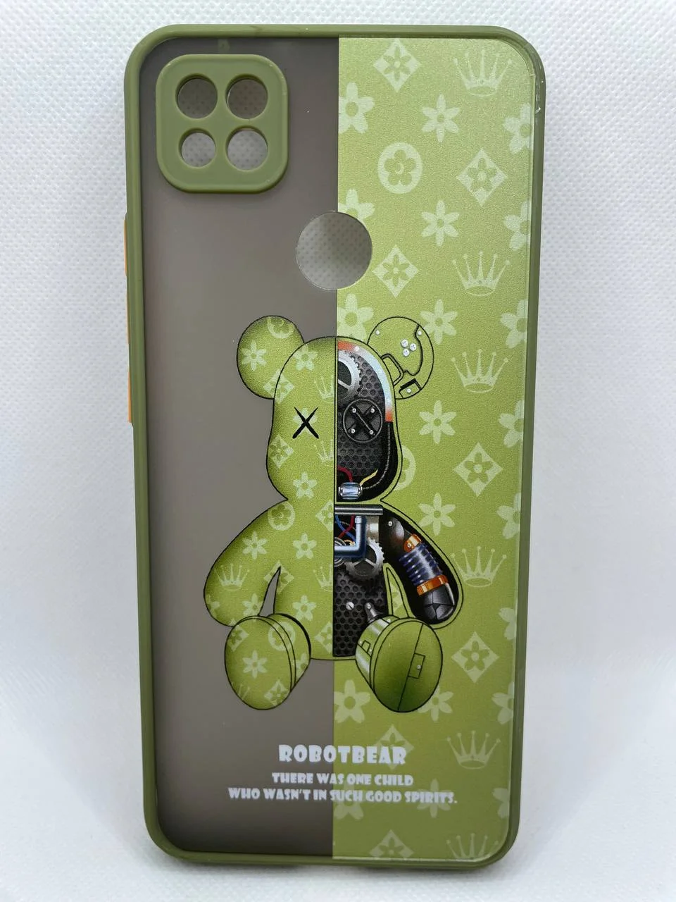 Лайм чехол для смартфона Xiaomi redmi 9C, с принтом, с подставкой