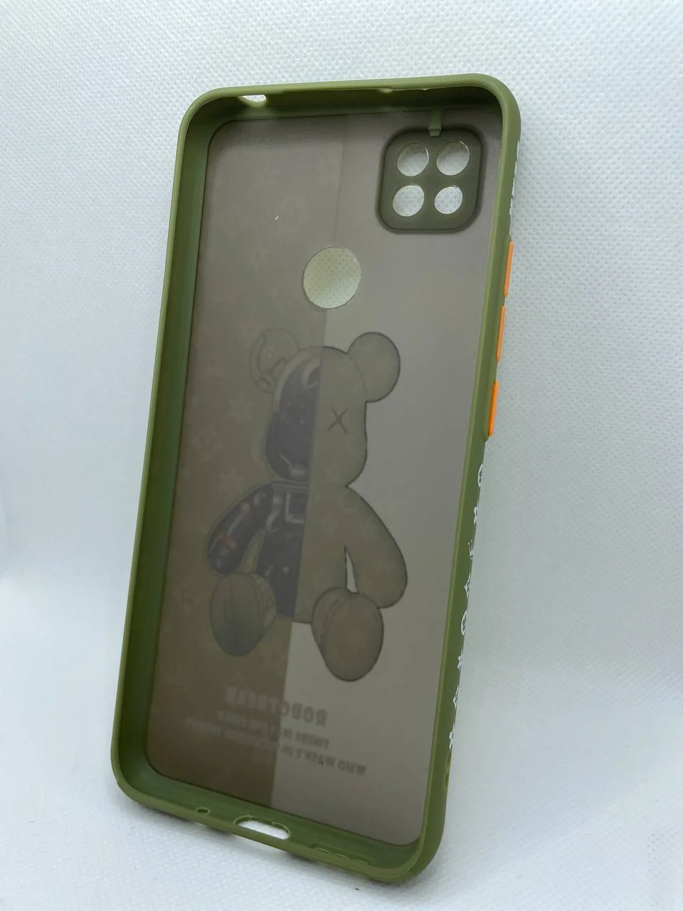 Лайм чехол для смартфона Xiaomi redmi 9C, с принтом, с подставкой