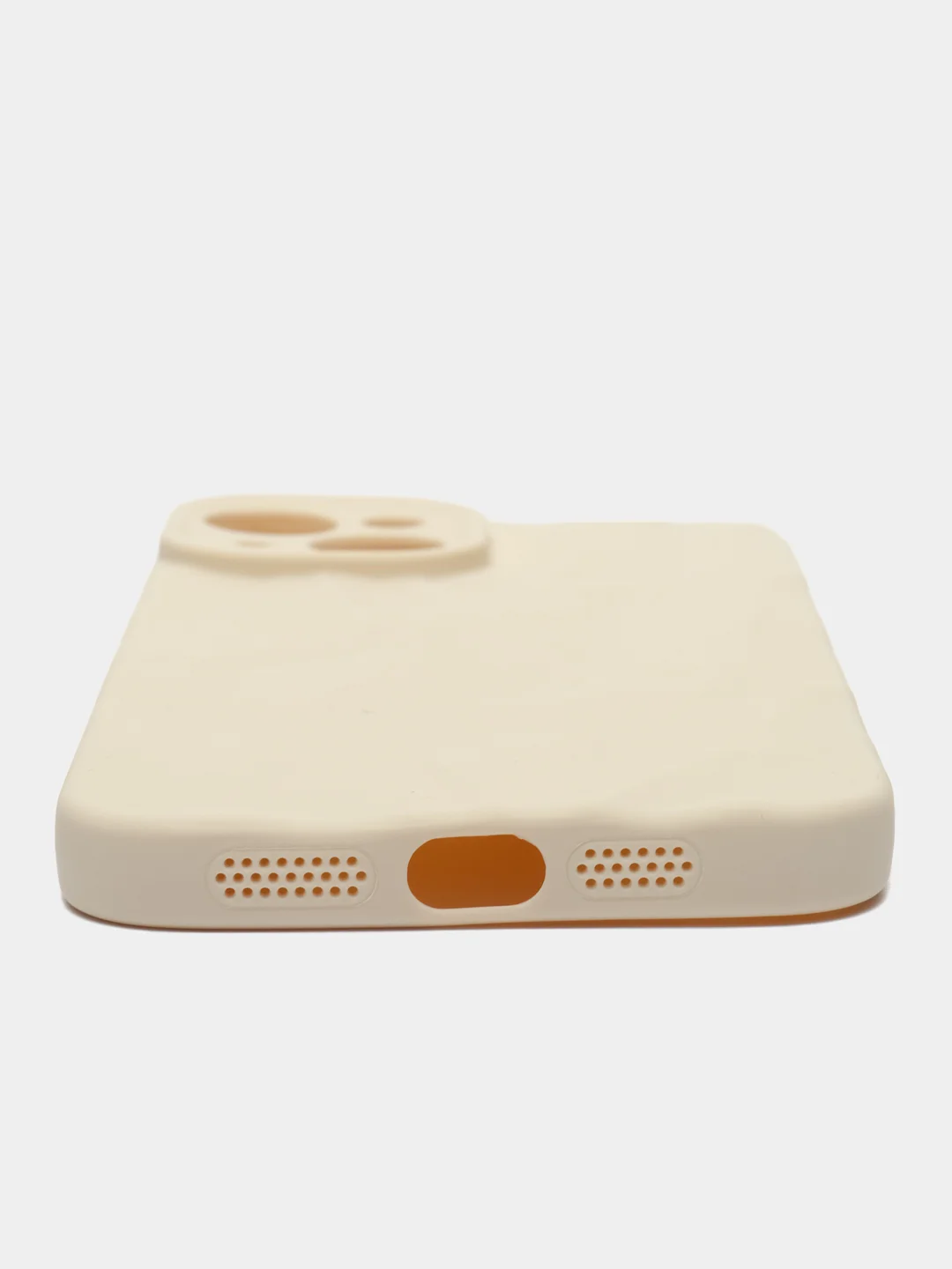 Белый чехол для айфон (iPhone) 11 12 13 14 15 16 Pro Max Plus, силиконовый