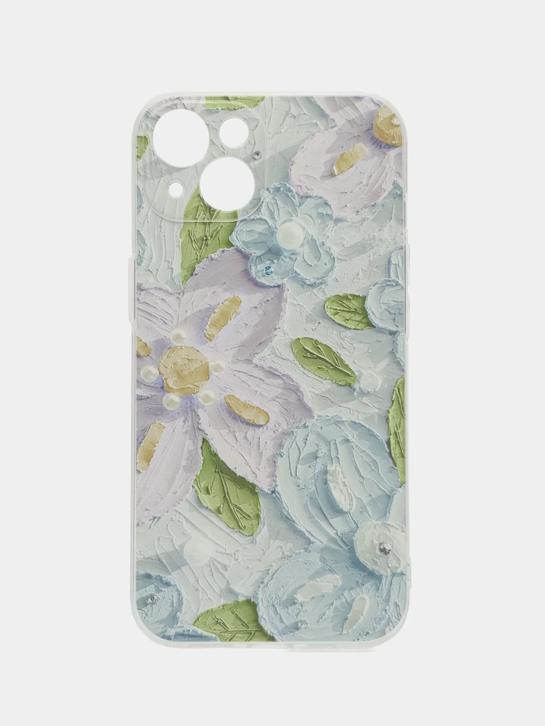 Голубой чехол для айфон (iPhone) 11 12 13 14 15 Pro Max Mini силиконовый