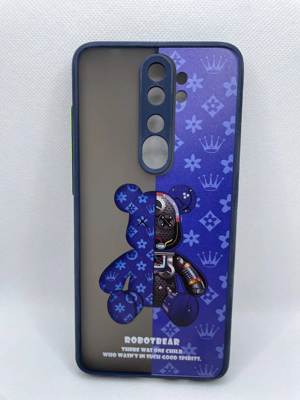 Темно-синий чехол для смартфона Xiaomi Note 8 Pro, с принтом